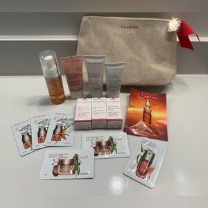 Clarins Beauty Collection with Cream Pouch